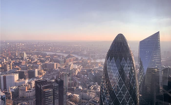 London city skyline